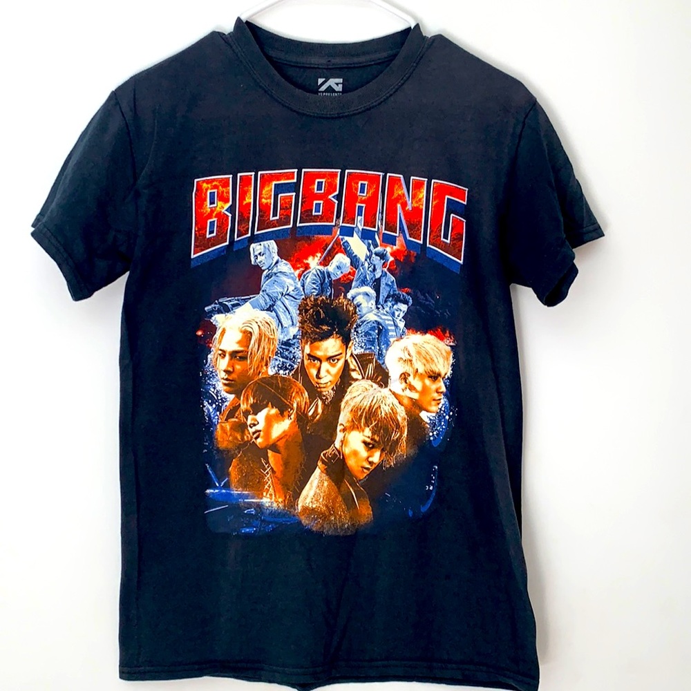 Vintage KPOP Big Bang Concert Tshirt